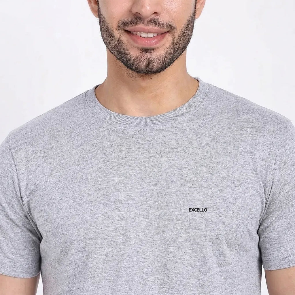 Men's 100% Pure Cotton T-Shirt – Regular Fit | Soft, Breathable & Stylish