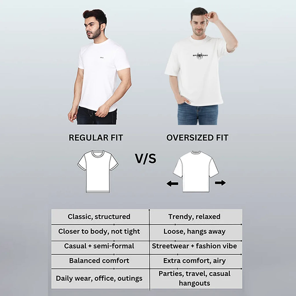 Spider-Man Web-Slinger | Premium White Oversized T-Shirt