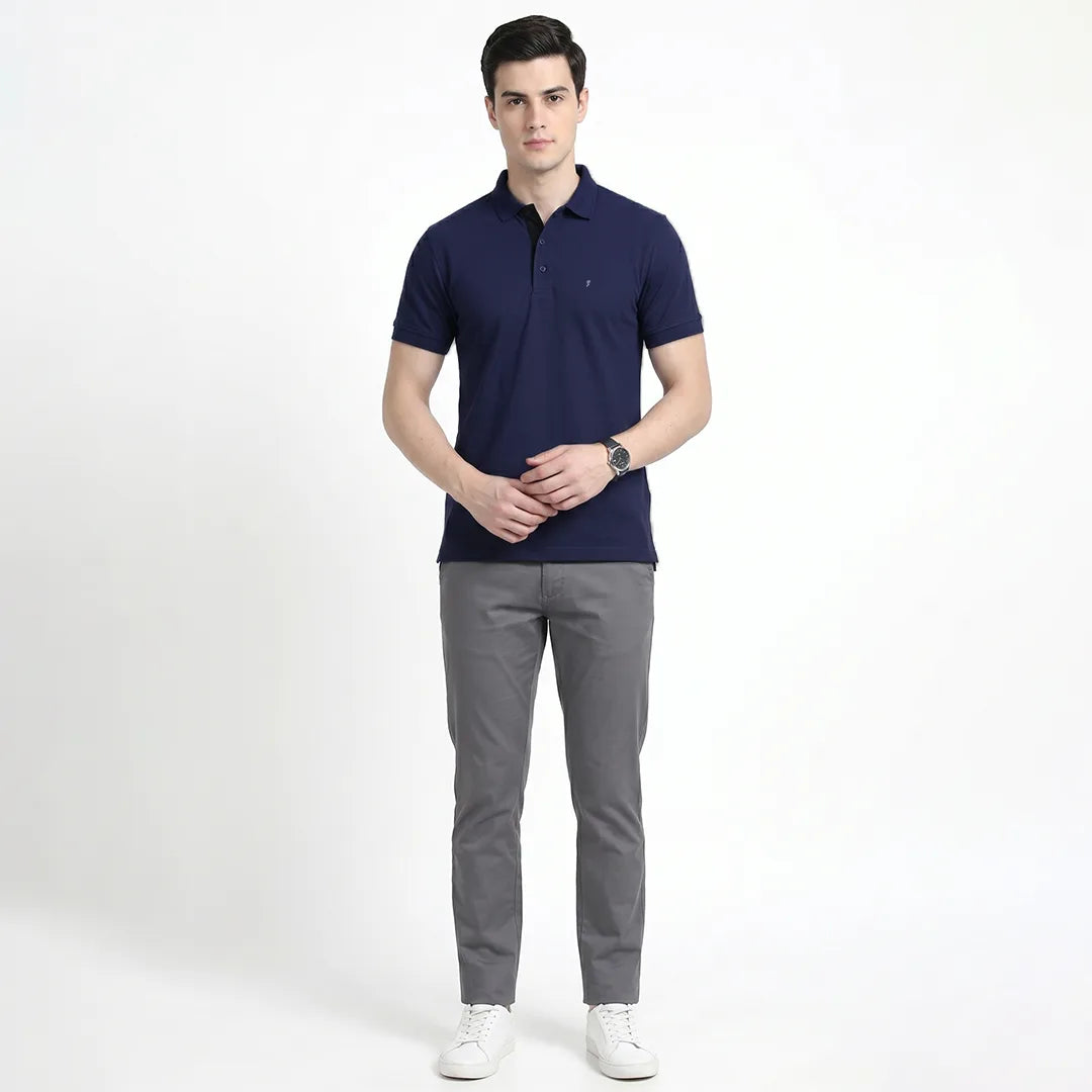 Men's Aeropiq Performance Polo – Wrinkle-Free Sustainable Nano Poly T-Shirt with Cotton-Like Feel