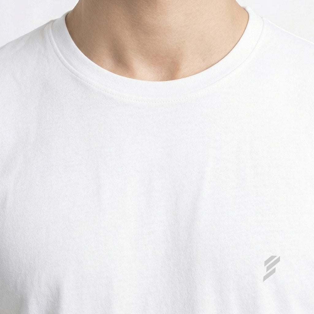 Men's Regular Fit Crew Neck T-Shirt, 100% Pure Cotton, 180 GSM, Breathable Everyday Wear