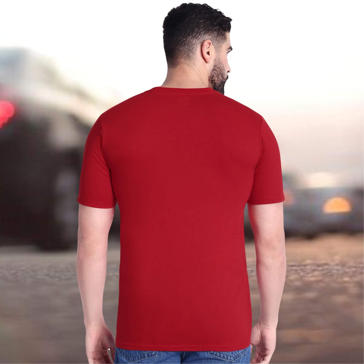 Excello  Pure Cotton Round Neck T-shirt, 180 GSM, Lightweight Premium Feel