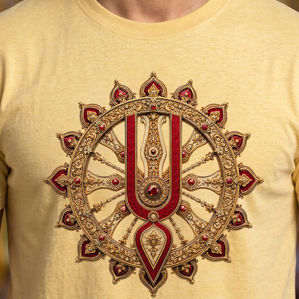 Premium Men's Pure Cotton Jagannath Puri Rath Yatra Graphic T-Shirt