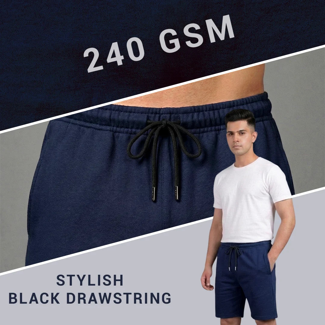 Premium 240 GSM Ultra-Comfort Relaxed Fit Shorts