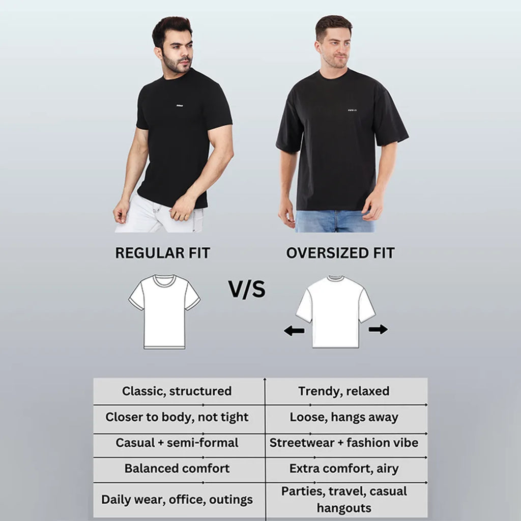 Men’s Premium Beige Oversized T-Shirt | 100% Rich Cotton | Trendy Drop-Shoulder Streetwear Tee