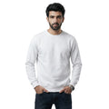 Men’s Premium Solid Crew Neck Sweatshirt | Casual Long Sleeve Pullover for Winter & Fall | Smart Regular Fit