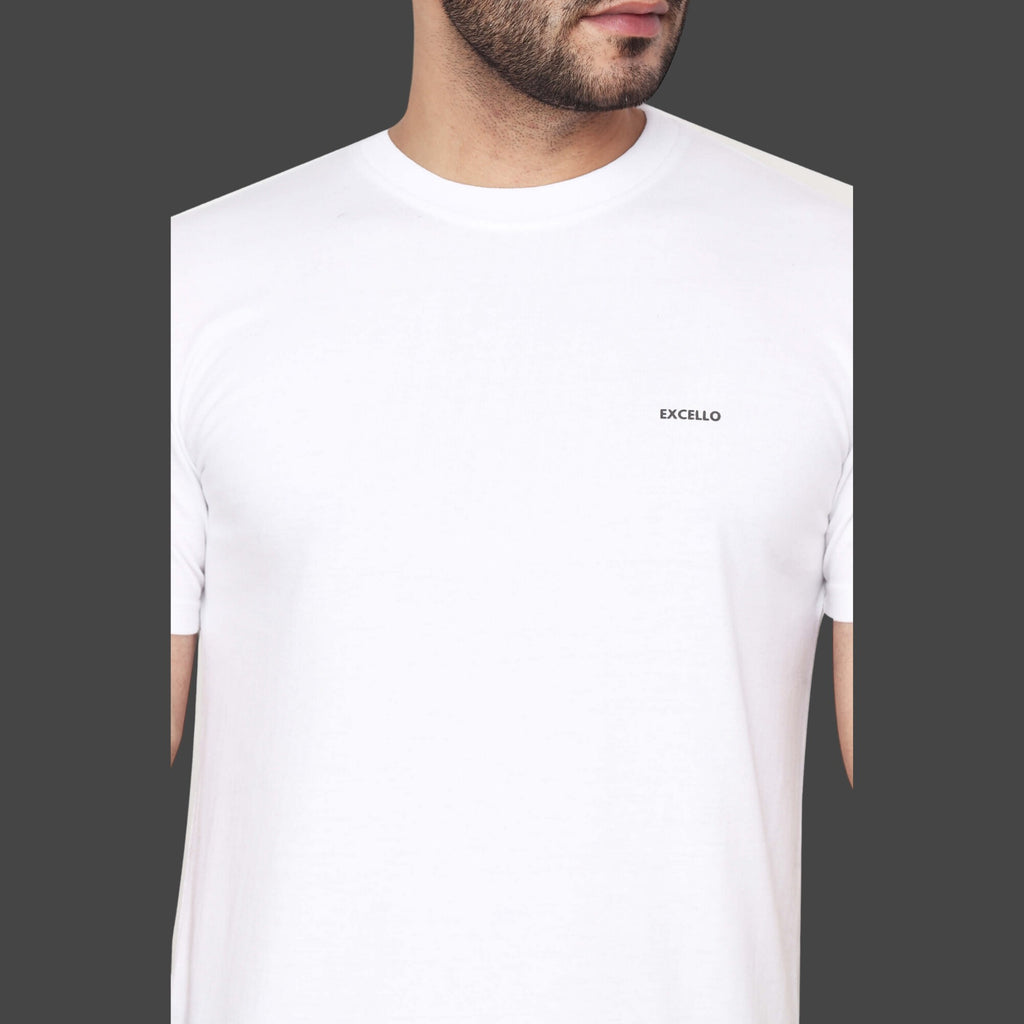 Men's 100% Pure Cotton T-Shirt – Regular Fit | Soft, Breathable & Stylish