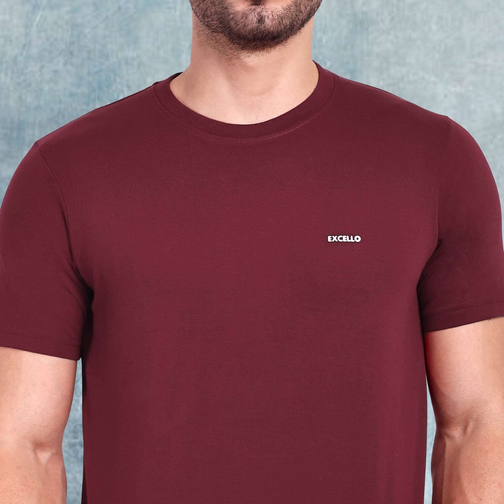 Men's 100% Pure Cotton T-Shirt – Regular Fit | Soft, Breathable & Stylish