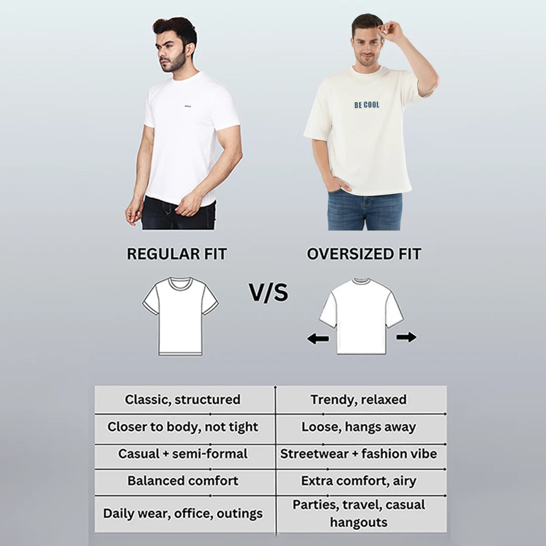 Premium "Be Cool" Tiger Graphic Oversized T-Shirt – 100% Rich Cotton, 220 GSM Heavyweight Streetwear Tee