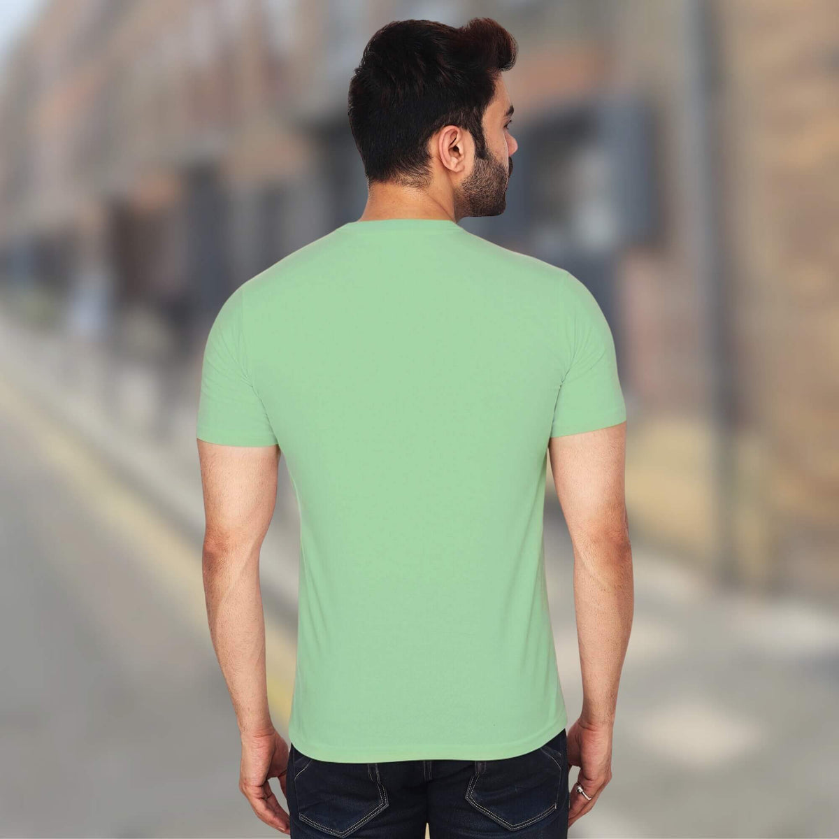 Men's 100% Pure Cotton T-Shirt – Regular Fit | Soft, Breathable & Stylish