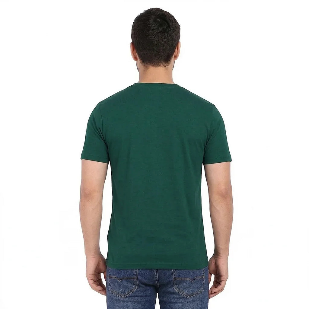 Men's 100% Pure Cotton T-Shirt – Regular Fit | Soft, Breathable & Stylish