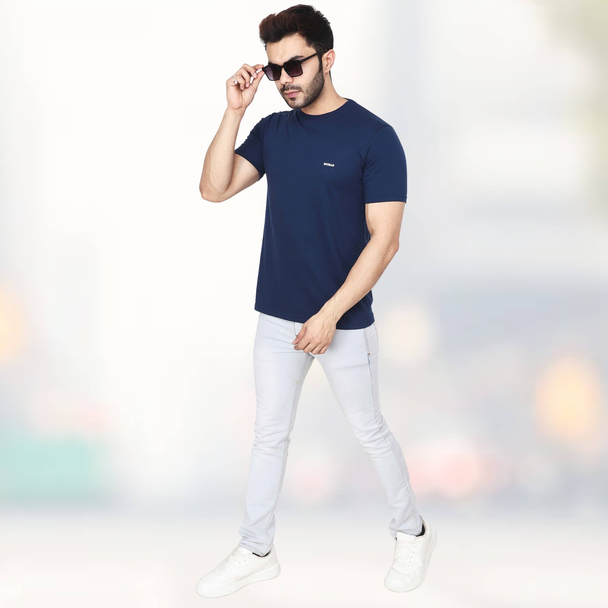 Men's 100% Pure Cotton T-Shirt – Regular Fit | Soft, Breathable & Stylish