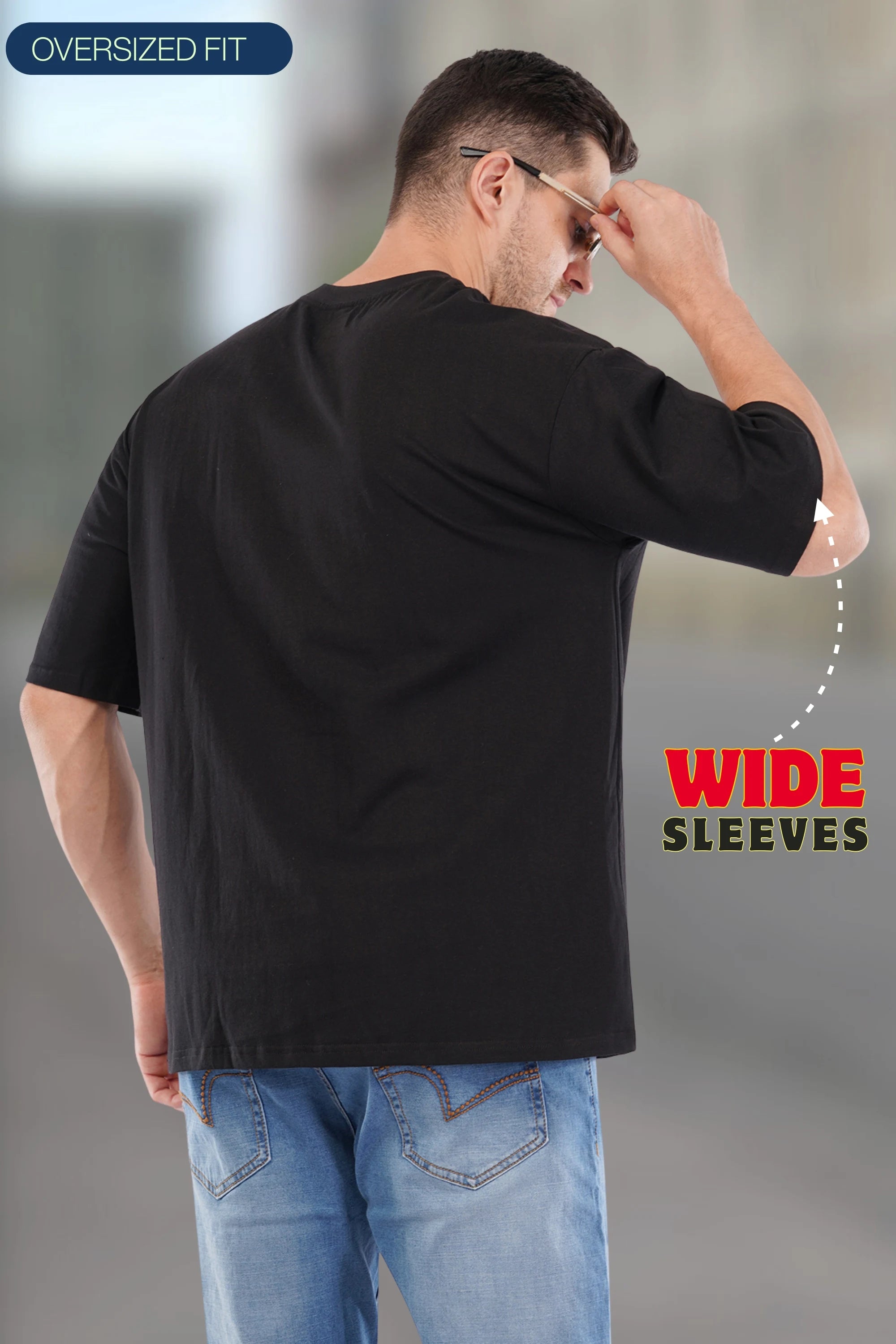 Excello Men’s Oversized Fit T-Shirt