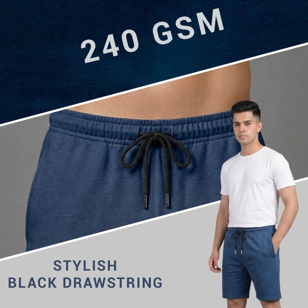Premium 240 GSM Ultra-Comfort Relaxed Fit Shorts