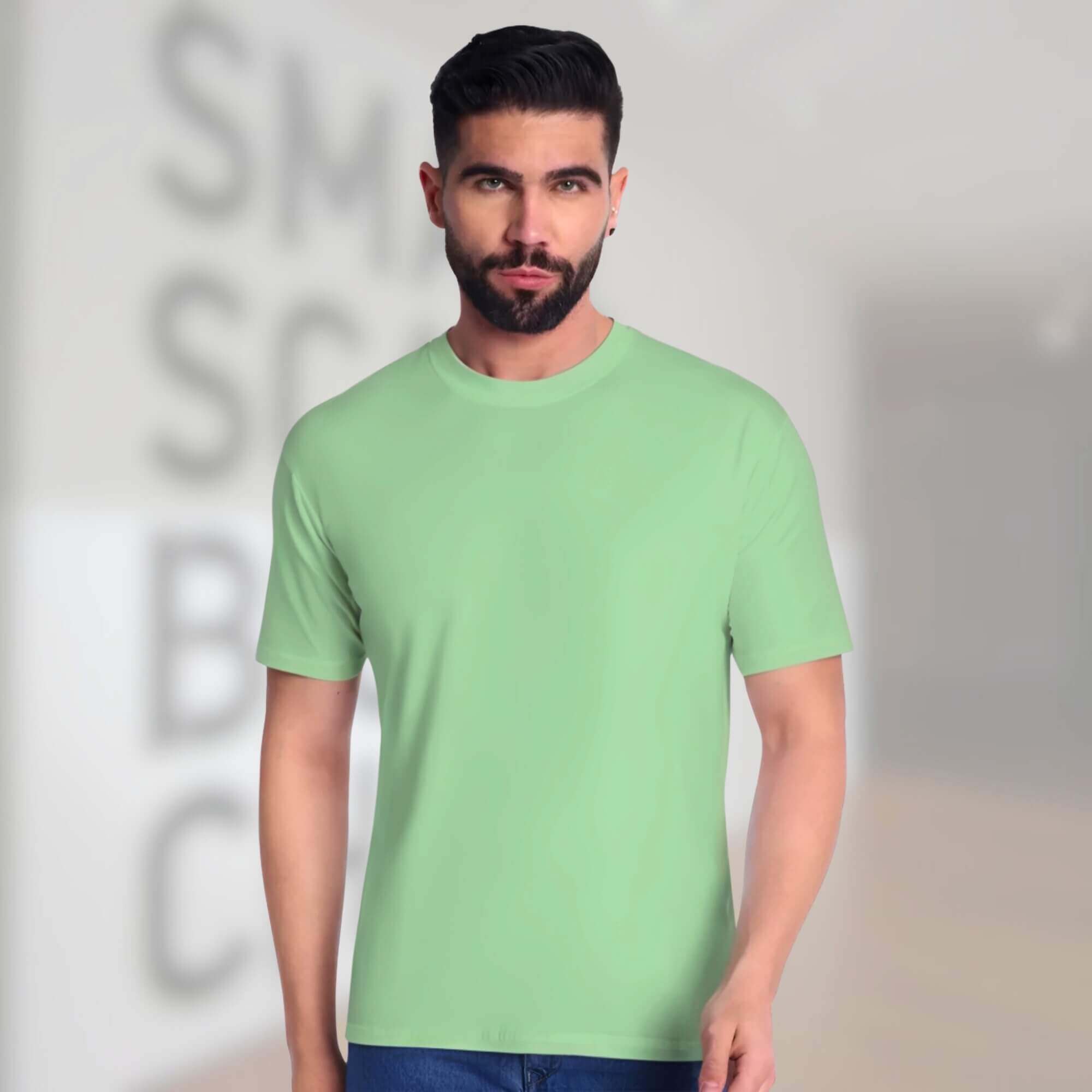 Excello  Pure Cotton Round Neck T-shirt, 180 GSM, Lightweight Premium Feel