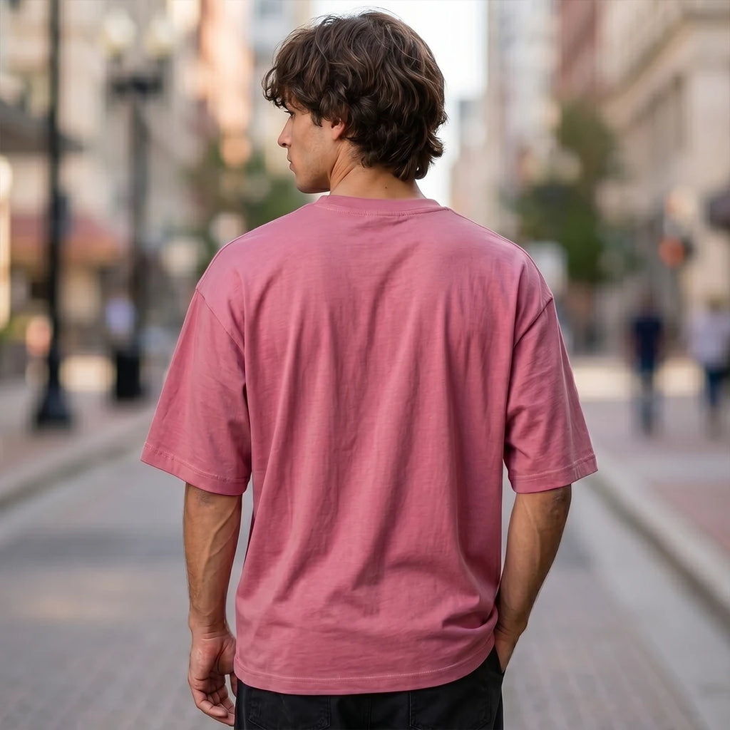 Excello Premium Oversized Graphic T-Shirt | 240 GSM Pure Cotton | Be A Leader