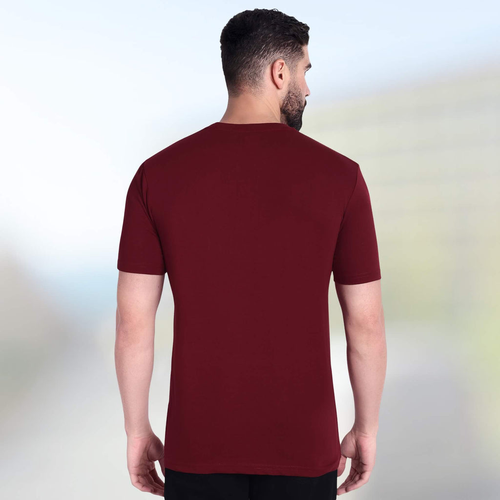 Excello  Pure Cotton Round Neck T-shirt, 180 GSM, Lightweight Premium Feel