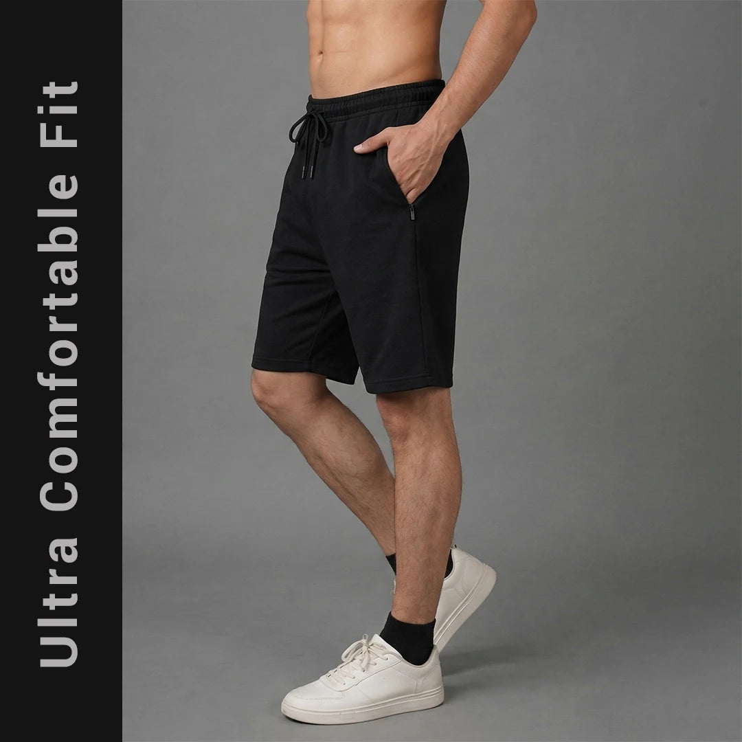 Premium 240 GSM Ultra-Comfort Relaxed Fit Shorts