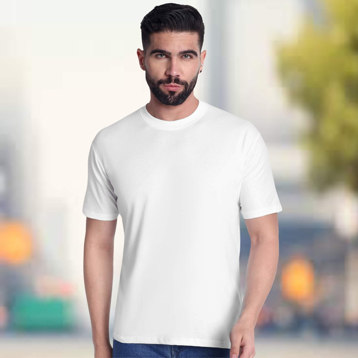 Excello  Pure Cotton Round Neck T-shirt, 180 GSM, Lightweight Premium Feel