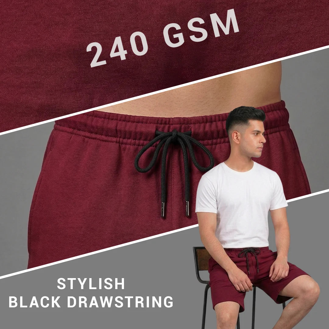 Premium 240 GSM Ultra-Comfort Relaxed Fit Shorts