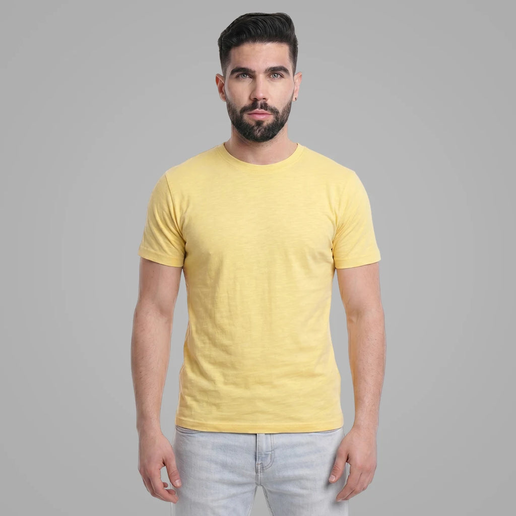 Excello  Pure Cotton Round Neck T-shirt, 180 GSM, Lightweight Premium Feel