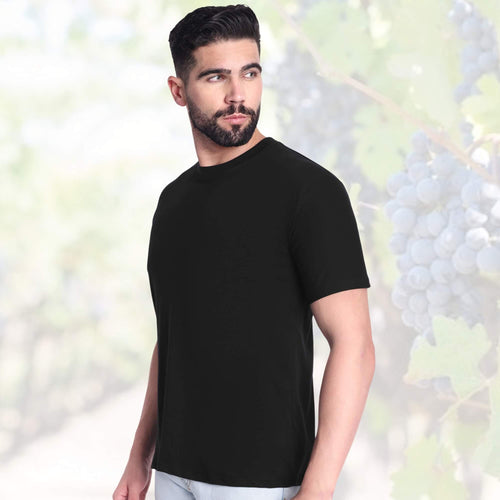 Excello  Pure Cotton Round Neck T-shirt, 180 GSM, Lightweight Premium Feel