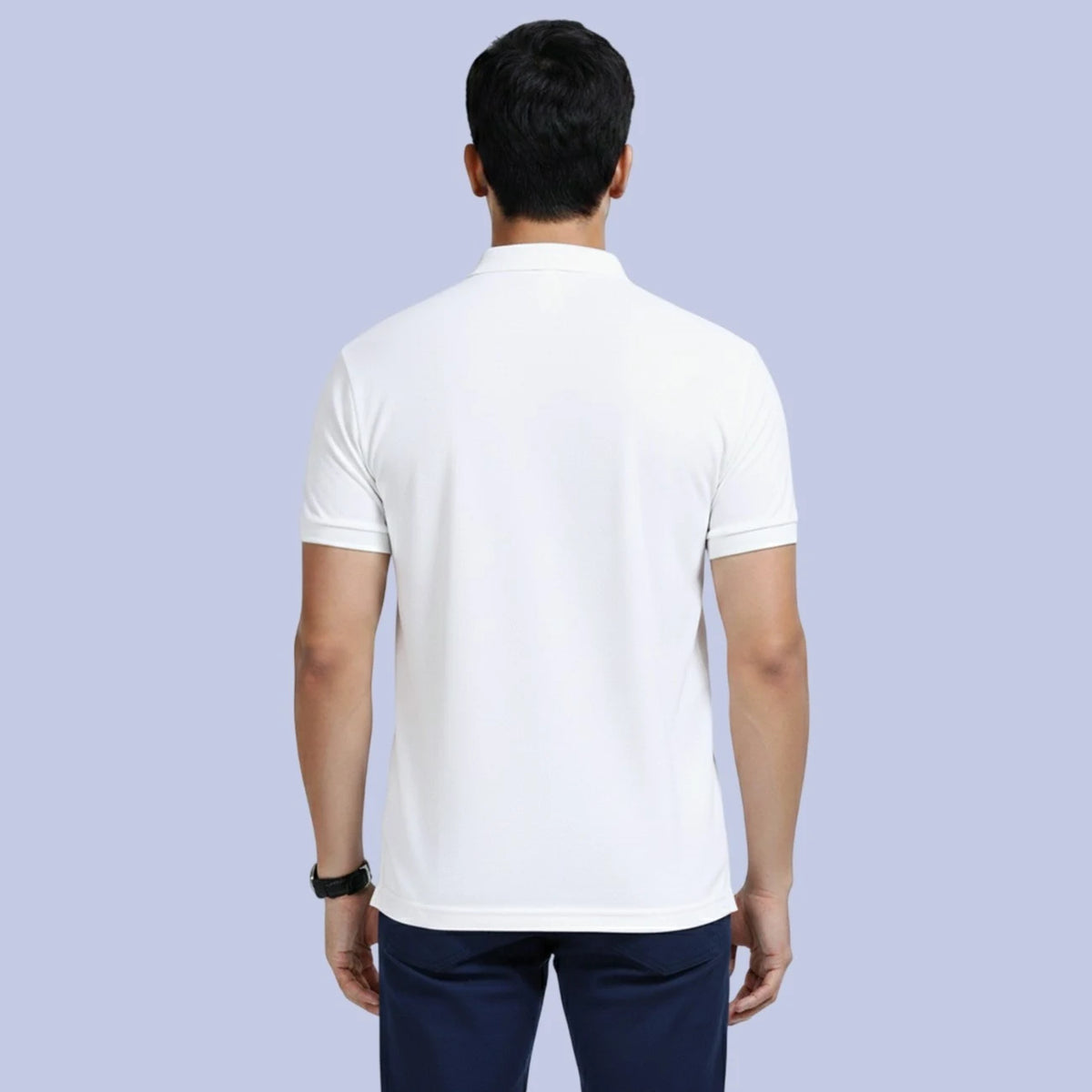 Aeropiq Men’s Premium Polo T-Shirt | 100% Nano Poly with Soft Cotton Feel | 210 GSM Breathable Regular Fit