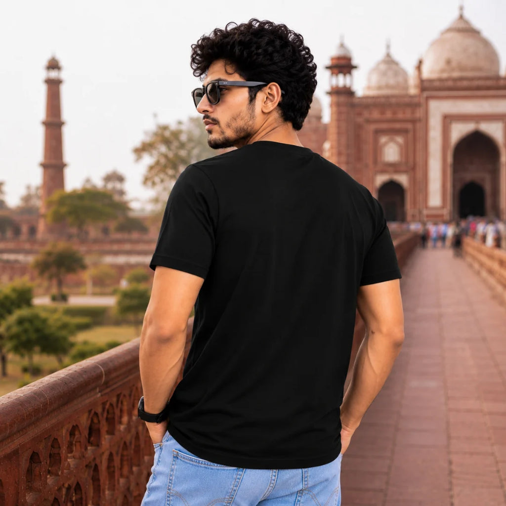 India Independence Edition Graphic T-Shirt | 180 GSM Pure Cotton, Regular Fit