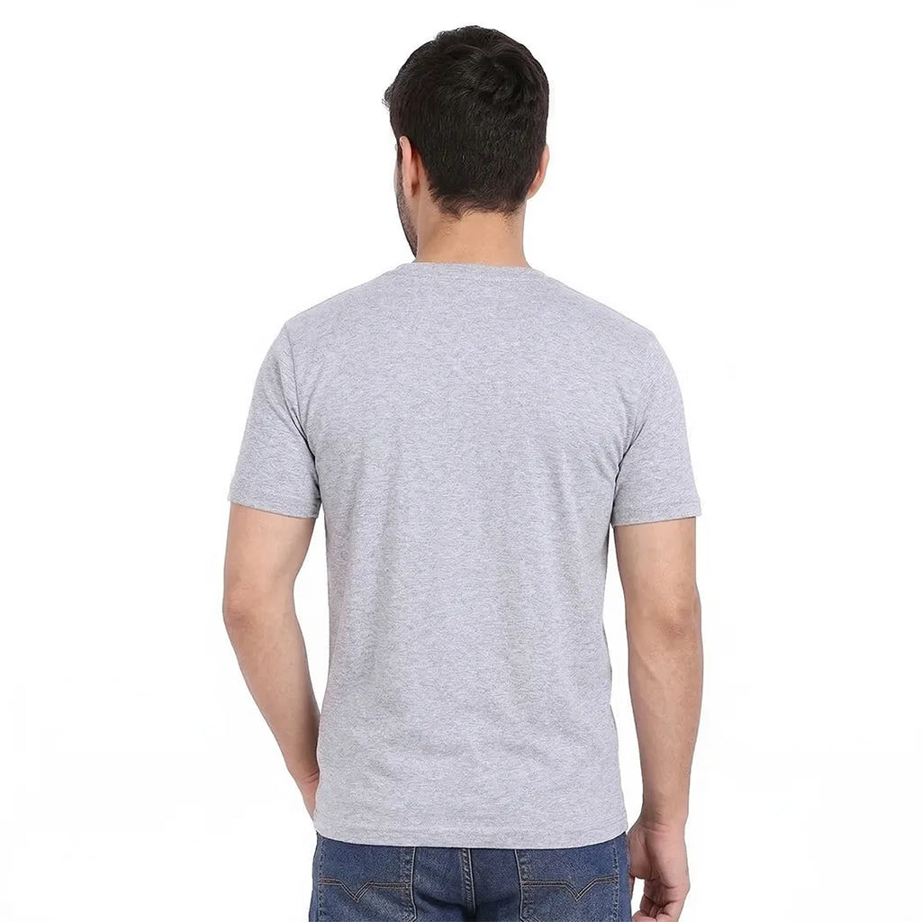 Men's 100% Pure Cotton T-Shirt – Regular Fit | Soft, Breathable & Stylish