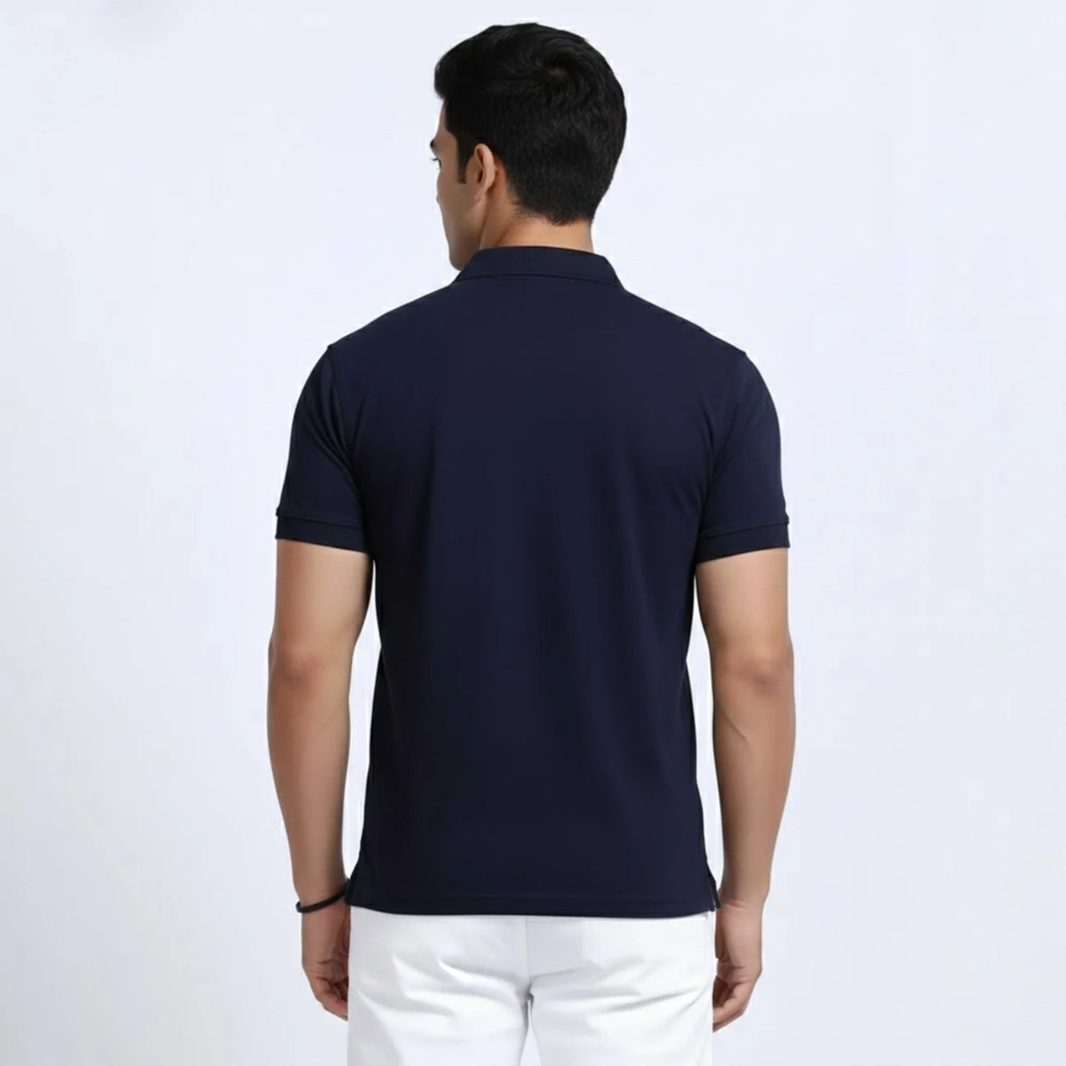 Aeropiq Men’s Premium Polo T-Shirt | 100% Nano Poly with Soft Cotton Feel | 210 GSM Breathable Regular Fit