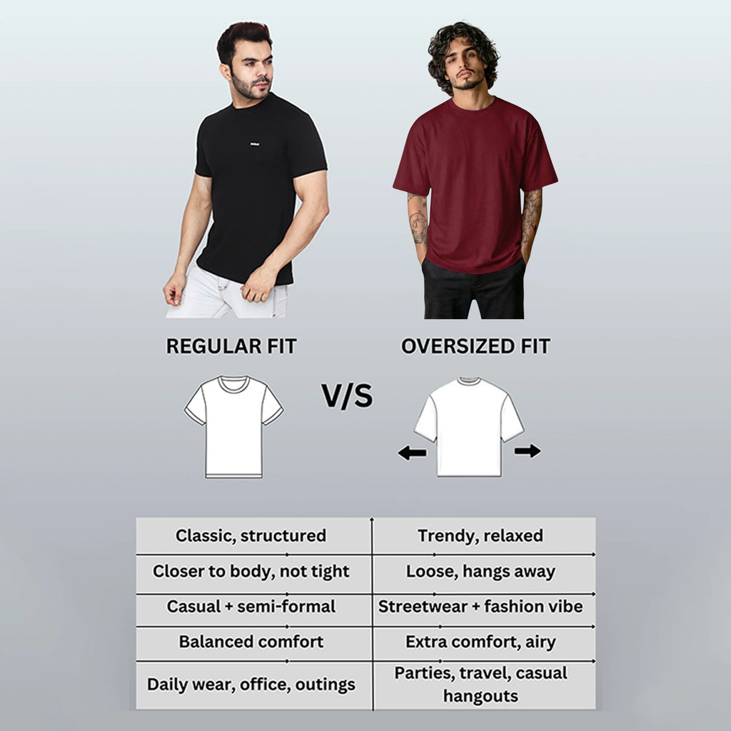 Premium Oversized Heavyweight T-Shirt - 240 GSM 100% Organic Cotton Bio-Washed Streetwear Tee