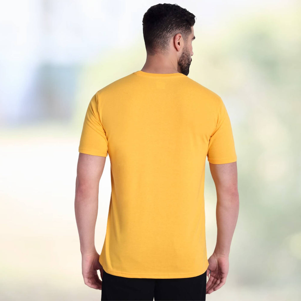 Excello  Pure Cotton Round Neck T-shirt, 180 GSM, Lightweight Premium Feel