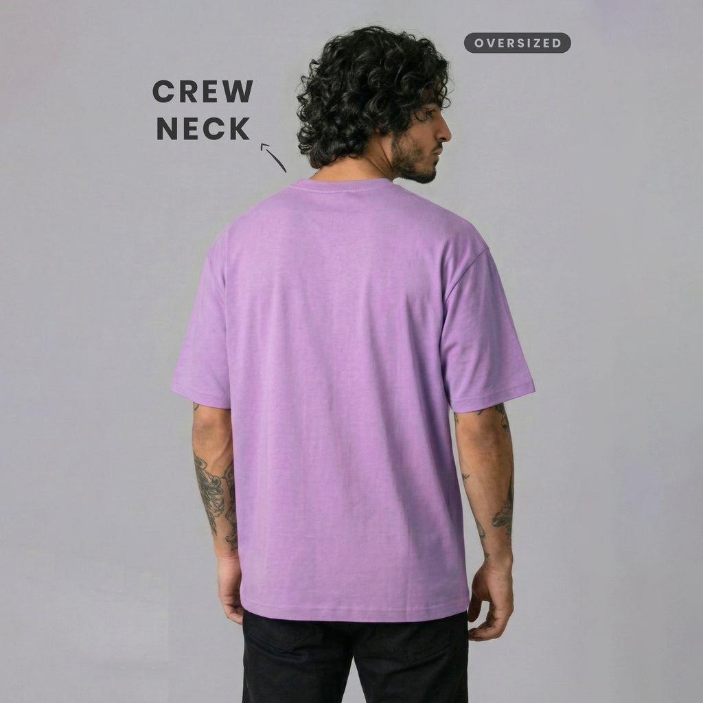 Premium Oversized Heavyweight T-Shirt - 240 GSM 100% Organic Cotton Bio-Washed Streetwear Tee