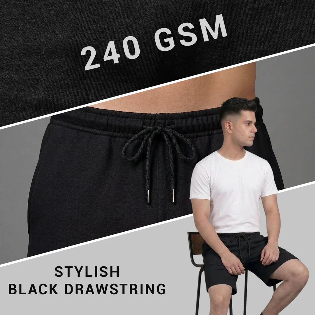 Premium 240 GSM Ultra-Comfort Relaxed Fit Shorts