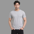 Premium Pure Cotton 180 GSM Regular Fit Round Neck T-Shirt – Double Bio-Washed Luxury Comfort