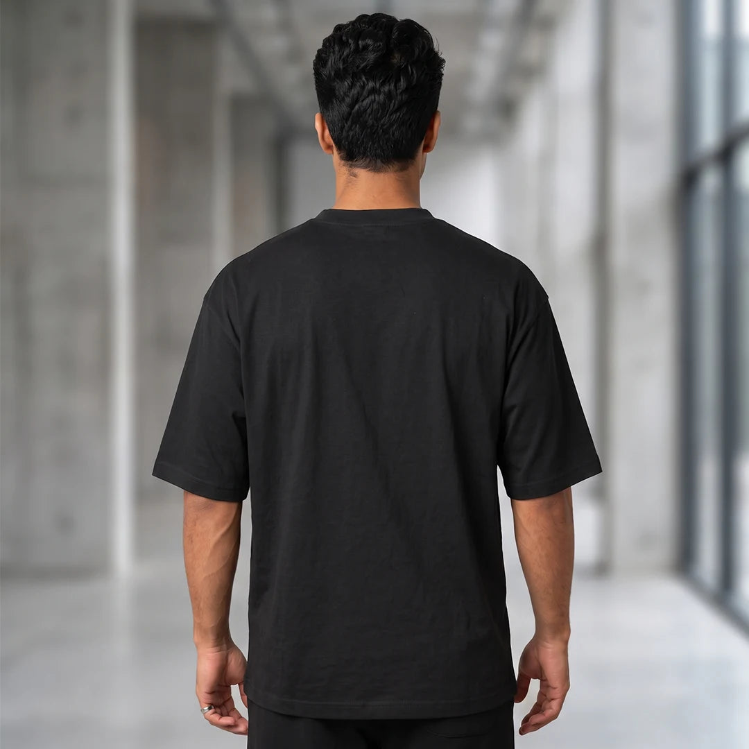 Premium Mahadev & Parvati Oversized Pure Cotton T-Shirt | 240 GSM Heavyweight Divine Graphic Tee