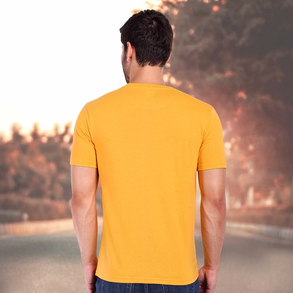 Men's 100% Pure Cotton T-Shirt – Regular Fit | Soft, Breathable & Stylish