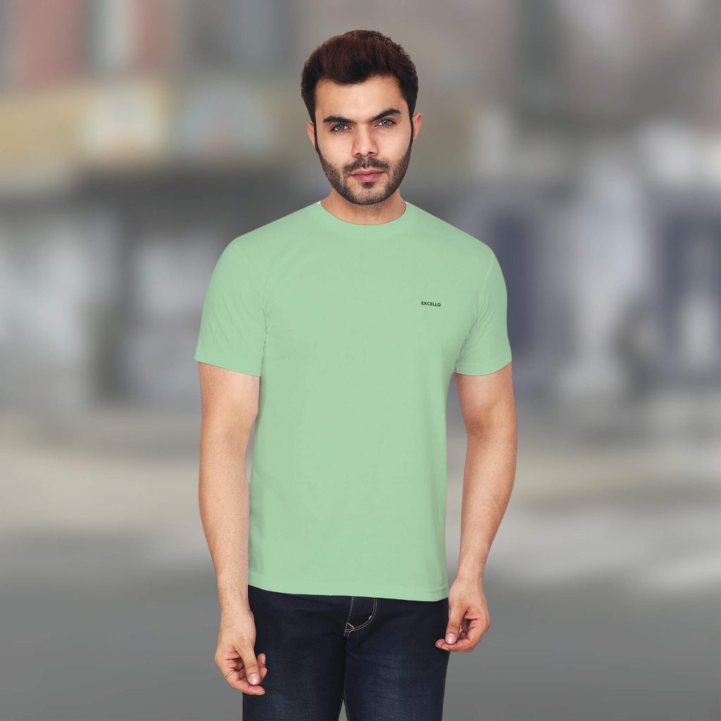 Men's 100% Pure Cotton T-Shirt – Regular Fit | Soft, Breathable & Stylish