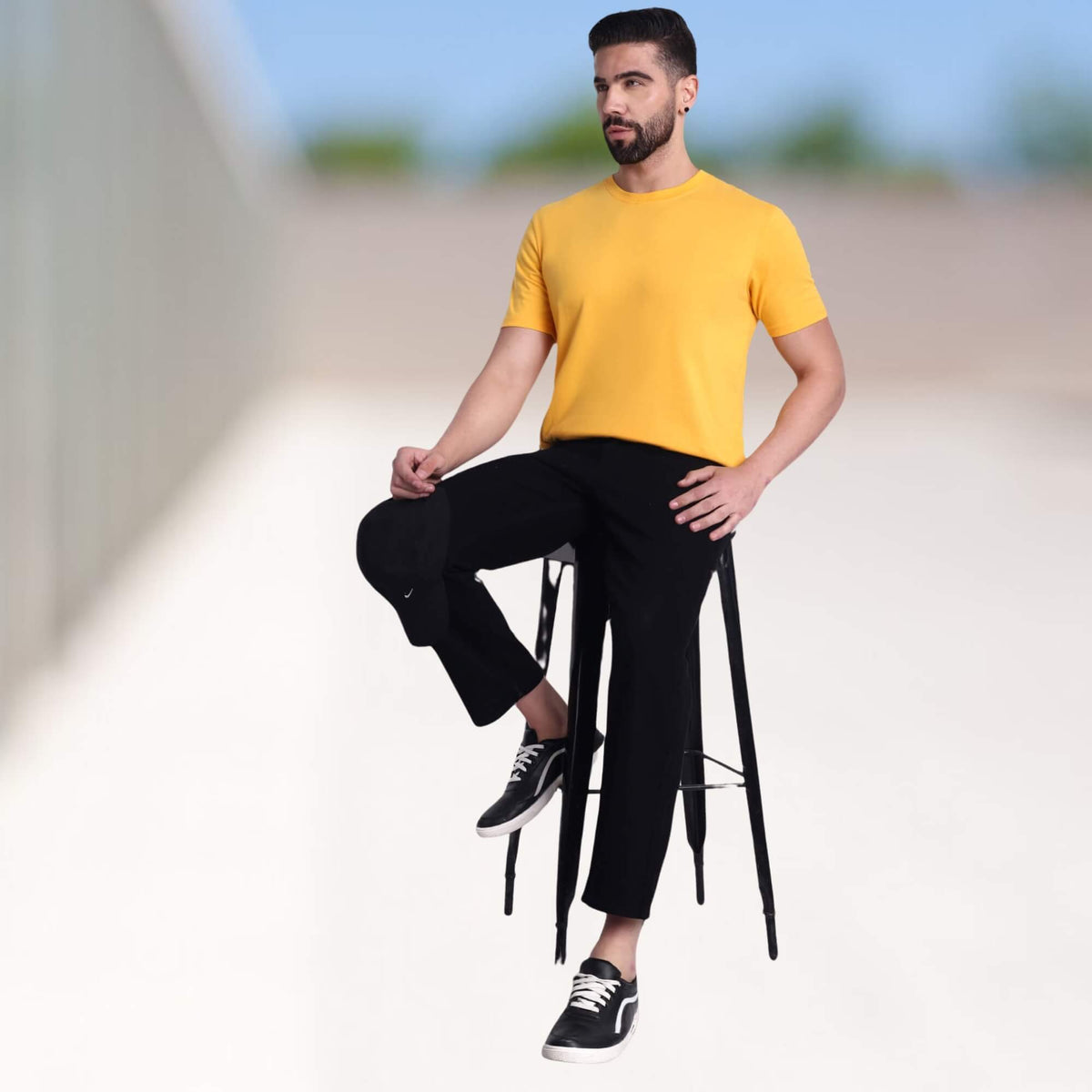 Excello  Pure Cotton Round Neck T-shirt, 180 GSM, Lightweight Premium Feel