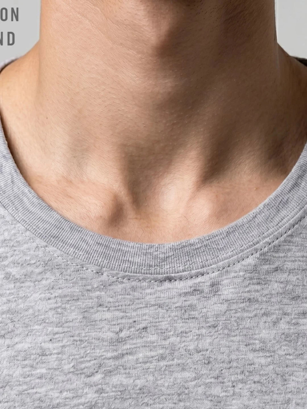 Excello Men's Cotton Blend Bio-Wash Plain  Regular Fit Round Neck T-Shirt  | Grey & Royal