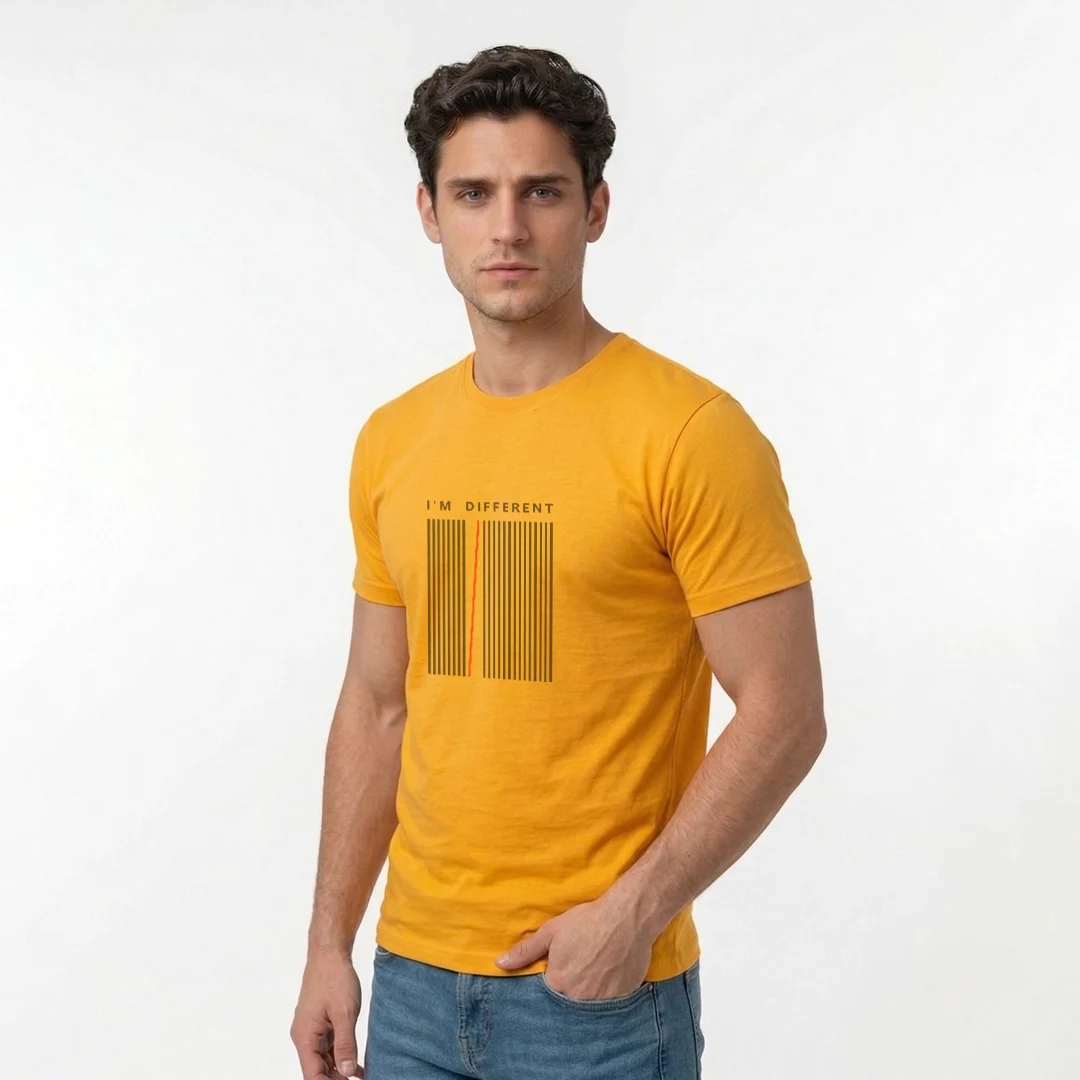 Men’s  Cotton Graphic T-Shirt 